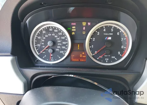 2011 BMW M3 z USA, uszkodzony, nr VIN WBSKG9C53BE368445